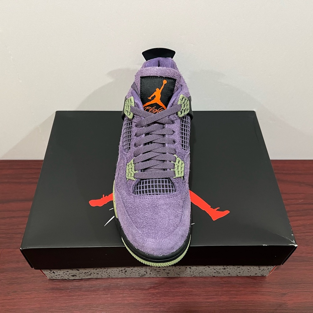 Air Jordan 4, Women’s, AQ9129 500, Canyon Purple - Picture 2 of 14
